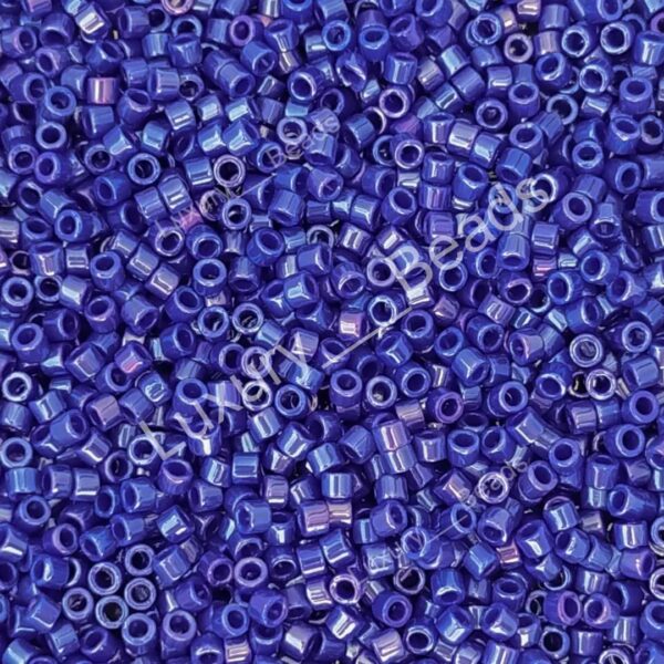 Японский бисер Miyuki Delica 11/0 DB-0216 Opaque Royal Blue Luster