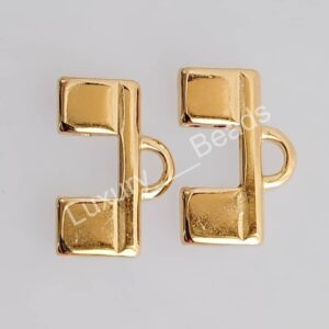 Концевик Tila двойной широкий (золото 24KT)