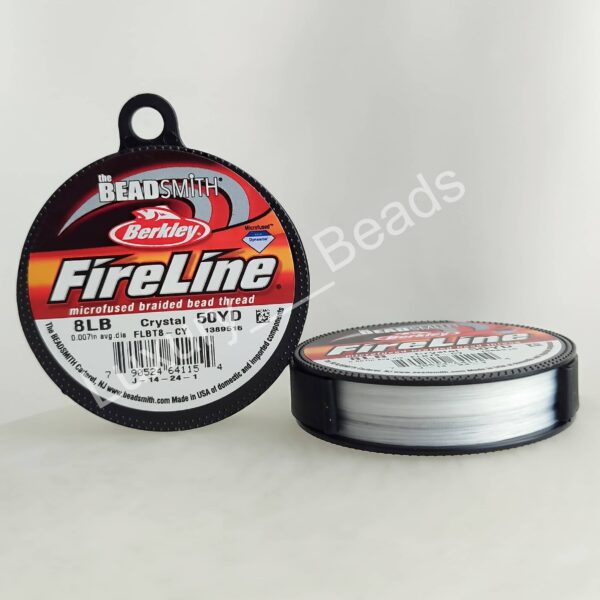 Fireline 8LB Crystal 50 YD