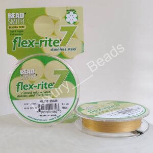Тросик Flex-Rite (золото)-7ст/0,30мм